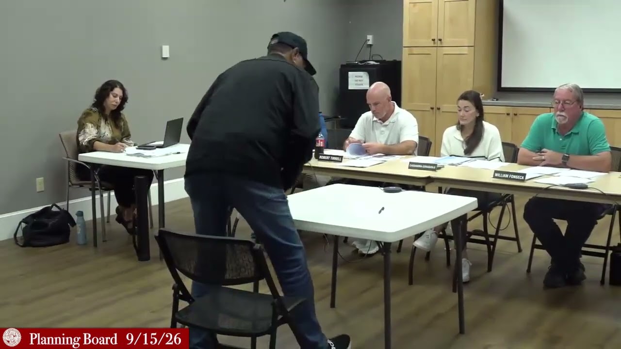 From the Planning Board