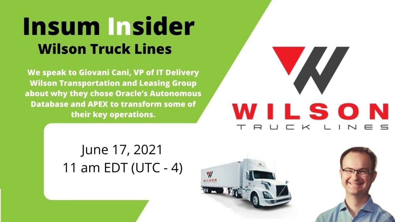 Insum Insider: Client Experience - Wilson Truck Lines