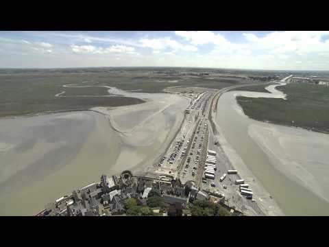 Une journée de marées au Mont-Saint-Michel