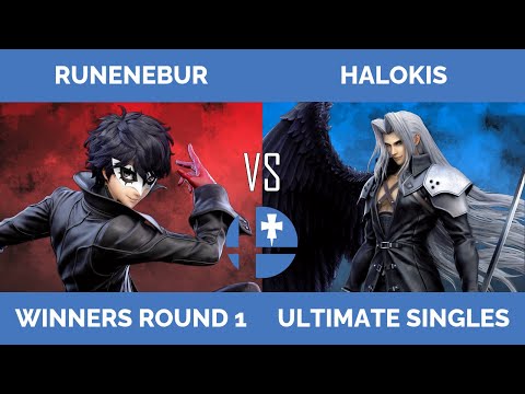 RogaSmash 197: SSBU Winners R1 - Runenebur (Joker) vs Halokis (Sephiroth, Ganondorf)