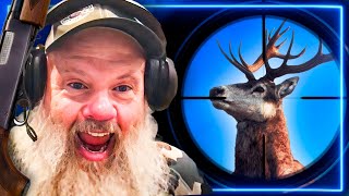 Hunter REACTS to the Most Realistic Hunting Game