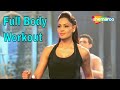 Bipasha Basu Full Body Workout | Look Fit & Fabulous | Easy Exercises | Fat Burn Cardio |Good Health