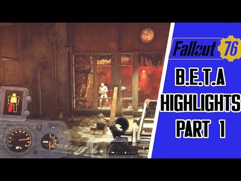 Fallout 76 B.E.T.A Highlights! Part 1