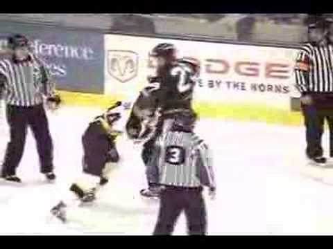 Colton Orr vs Mitch Fritz