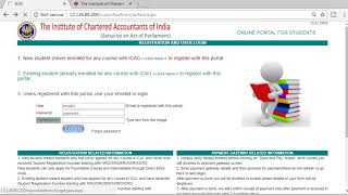 How to register with CA CPT, IPCC, Old Course to New Course Conversion Full Details Explained (Eng)