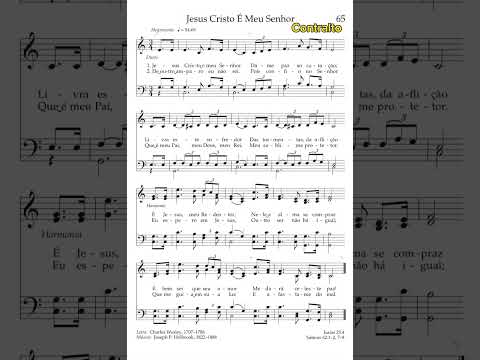 Jesus Cristo É Meu Senhor | Contralto 🎹