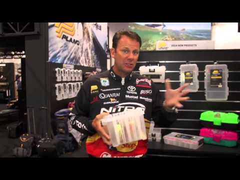 Plano Hydro-Flo Spinnerbait Box 3505 with KVD | ICAST 2013
