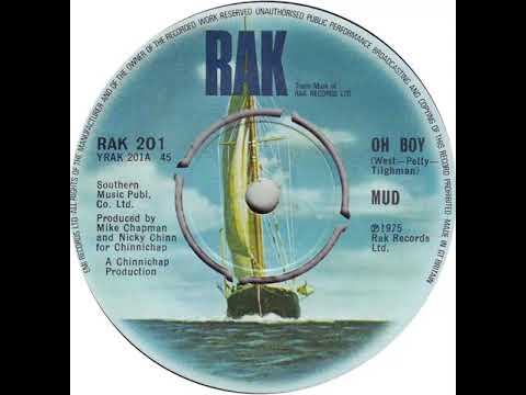 UK New Entry 1975 (90) Mud - Oh Boy