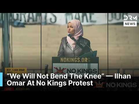 Full address: Ilhan Omar denounces authoritarianism at No Kings rally