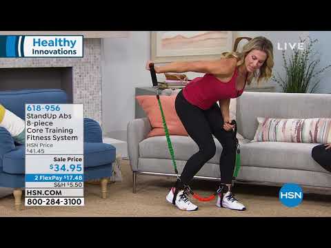 StandUp Abs 8piece Core Training Fitness System