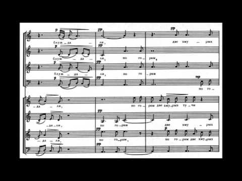 Sergey Taneyev - 4 Choruses from Op. 27 (1909)