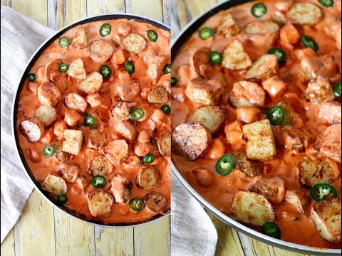 Svensk Pølseret With A Twist (Potato Dish With Sausages And Gravy) - By One Kitchen