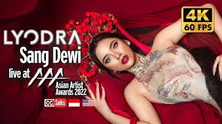 Download lagu [4K] Lyodra - Sang Dewi [Live at Asia Artist Awards (AAA) 2022] mp3