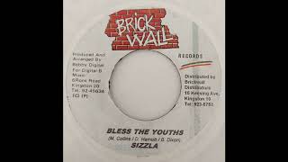 Sizzla - Bless The Youths - Brick Wall 7inch 1996 Solomon Riddim