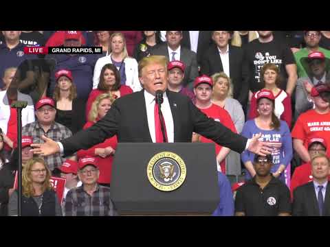 Trump 2020 Rally Grand Rapids Michigan March 2019 Video