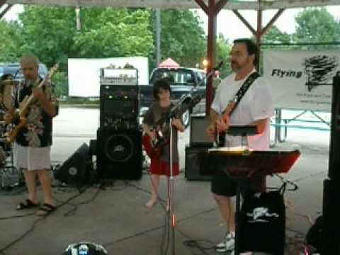 Flying Debris - Old Time Rock n Roll - Lawrence, KS Pool - July 27, 2007.MOV