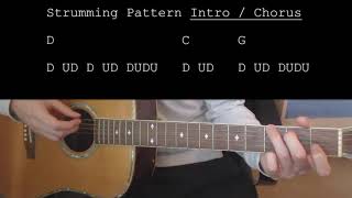 Bradley Cooper - Too Far Gone EASY Guitar Tutorial With Chords / Lyrics