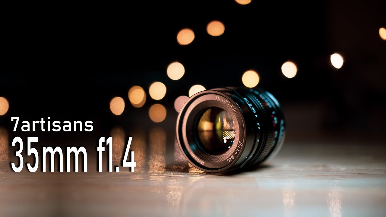 7artisans 35mm f1.4 FULL FRAME Sony e-mount lens
