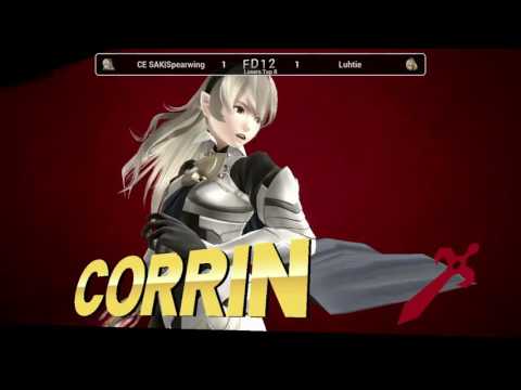 FD12 Losers Top 8 - CE SAK|Spearwing (Corrin) vs Luhtie (Zero Suit Samus)