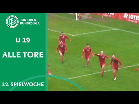 Eine Menge Tore nach der Winterpause! | Alle Tore der A-Junioren-Bundesliga - Spieltag 12