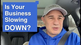 What To Do When Network Marketing Business Slows Down