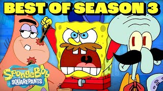 SpongeBob Season 3 Marathon 🧽 | 45 Minute Compilation | @SpongeBobOfficial