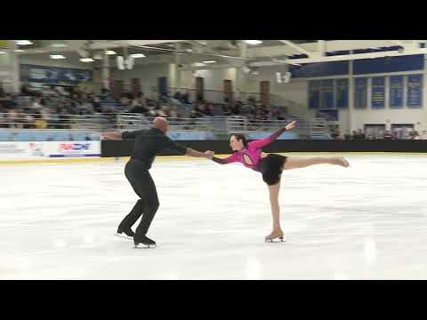 USFSA Adult Nationals 04062022 Natalie Zelkin and  Talib Aleem