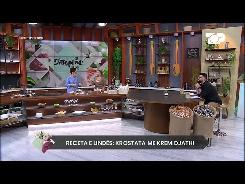 Krostata me krem djathi nga Linda Fishta – Në Shtëpinë Tonë
