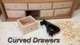 Building Curved Drawers for the Tool Chest - Part 5 Cabinetmaking