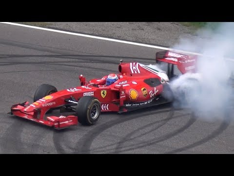 Finali Mondiali Ferrari 2018 - F1 Burnouts, FXX K EVO, 599XX at Monza Circuit!