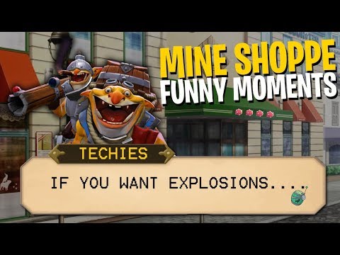 Welcome to Techies Side Shoppe - DotA 2 Funny Moments