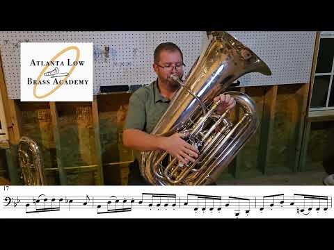 2025-2026 GMEA All-State SB Technical Etude: Tuba