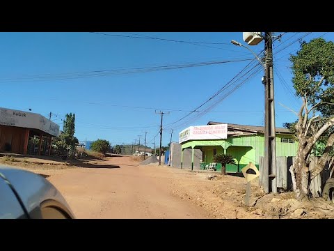 Fazendo uma visita em Nova União, distrito de Cotriguaçu