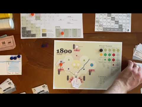 Vaguely Helpful “How To Play” - 1800 Colorado. An 18XX mini.