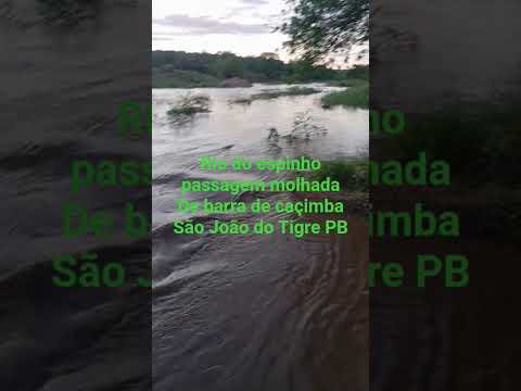 Passagem molhada de Barra de Caçimba São João do Tigre PB