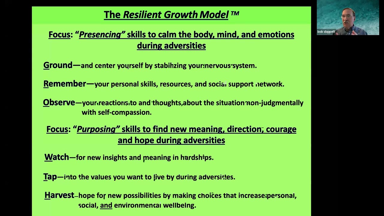 Workshop on Transformational Resilience