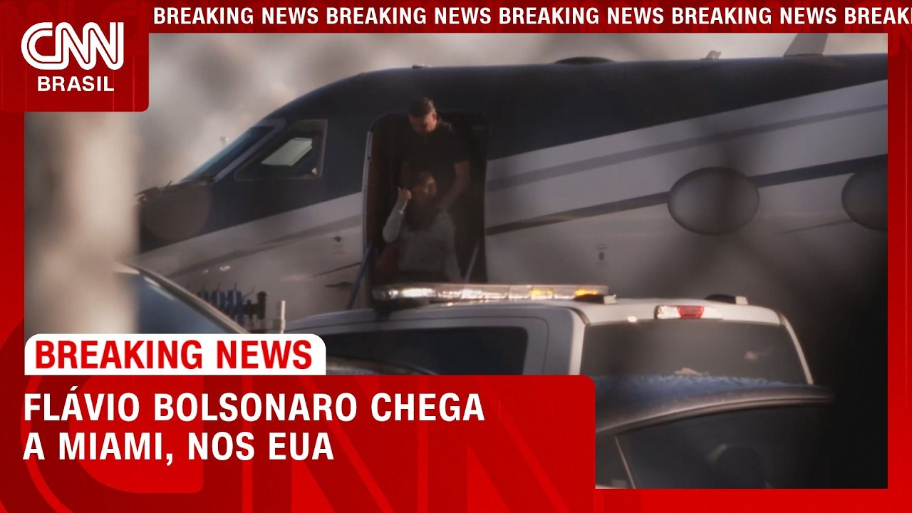 Assessor de Milei ajudou a organizar fuga de Flávio Bolsonaro, diz jornal