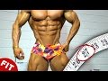 BODYBUILDER'S TINY 27 INCH WAIST