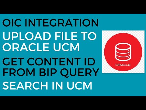 OIC Integration to Upload File to Oracle UCM from SFTP