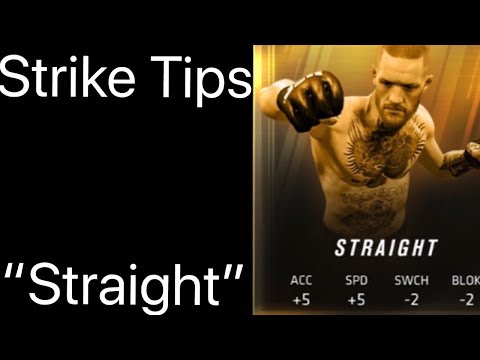 EA Sports UFC3: Strike Tips! (Straight Punch)