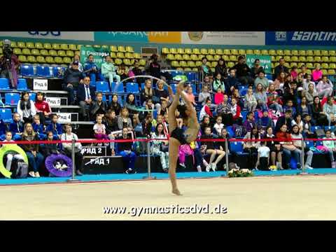 Dayana Abdirbekova (KAZ) - FIG Senior 02 - Zhuldyz-Cup Astana 2018