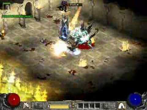 Frenzy barb vs the Diablo clone