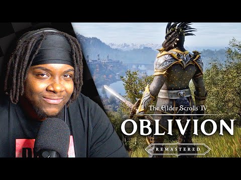 NEW Skyrim Fan PLAYS Oblivion REMASTERED For The First Time! (VOD #1)