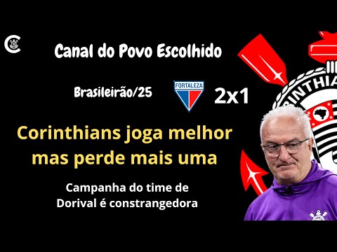 PÓS-JOGO: Fortaleza 2x1 CORINTHIANS