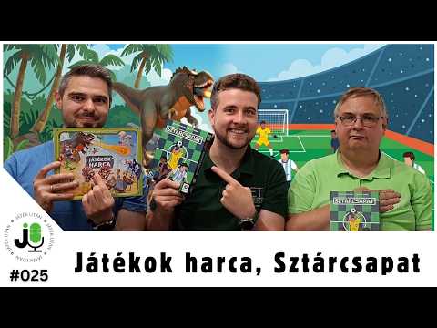 JátékUtán #025 - Játékok harca, Sztárcsapat | Büntetőpárbaj viking gumikacsákkal - JátékUtán