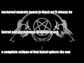 The Black Dahlia Murder - Nocturnal (lyric video)