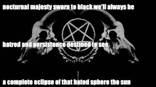 The Black Dahlia Murder - Nocturnal (lyric video)