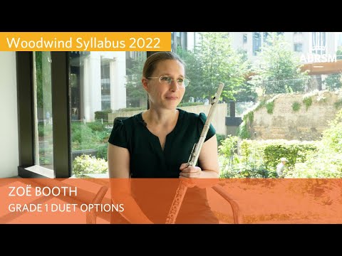 Grade 1 duet options | Woodwind 2022 | Zoë Booth