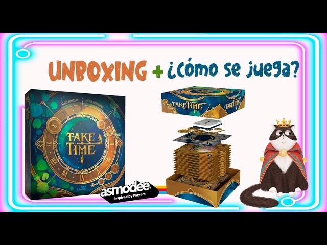 Vídeo relacionado con Asmodee Take Time, Juego de Mesa Cooperativo de Deducción y Estrategia con Desafíos Evolutivos en 40 Pruebas Únicas, A Partir de 10 Años, De 2 a 4 Jugadores, 25 Minutos por Partida, Español