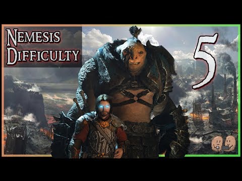 SHADOW OF WAR | Nemesis Difficulty (Hard Mode) | Full Story Playthrough - Part 5